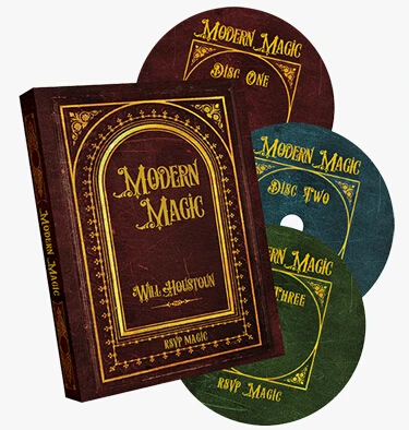 Magie modernă (3 set de DVD-uri) de Va Houstoun și RSVP trucuri magice