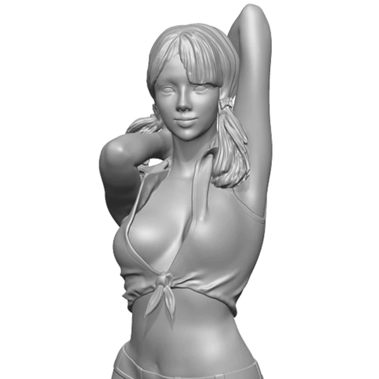 1/12 Rășină Model Figura GK JINA model de Femeie în costum de baie Neasamblate și Nevopsite kit
