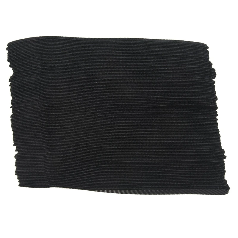 100 x reglabil negru nailon cablu cravată L 15cm 4