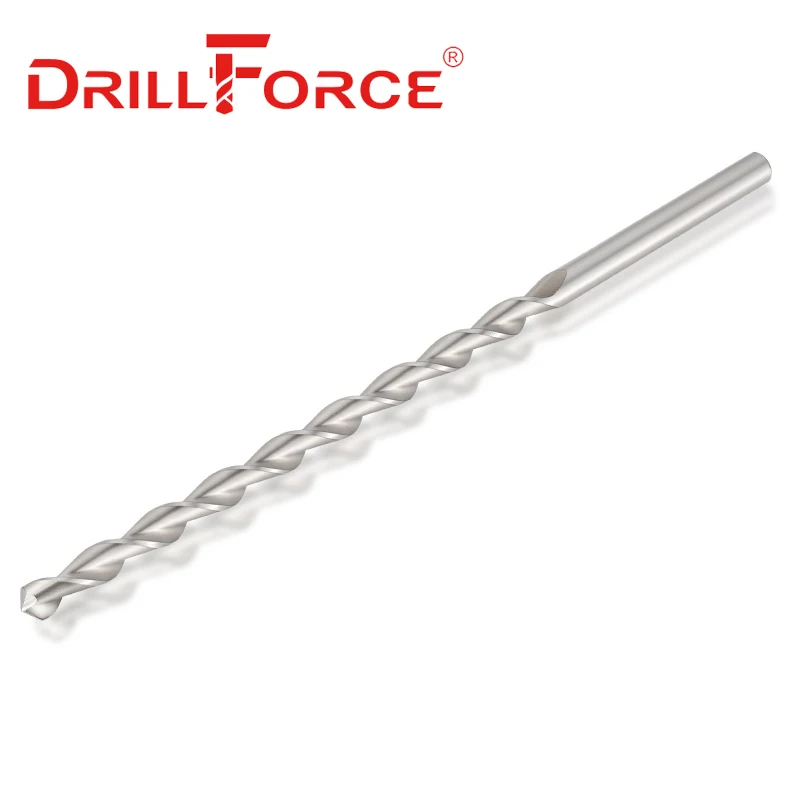 Drillforce 5PCS 3mm-10mm lungime burghie HSS M2 Parobolic Adâncime Găurire, Pentru prelucrarea Metalelor din Aliaj de Otel si Fonta 0