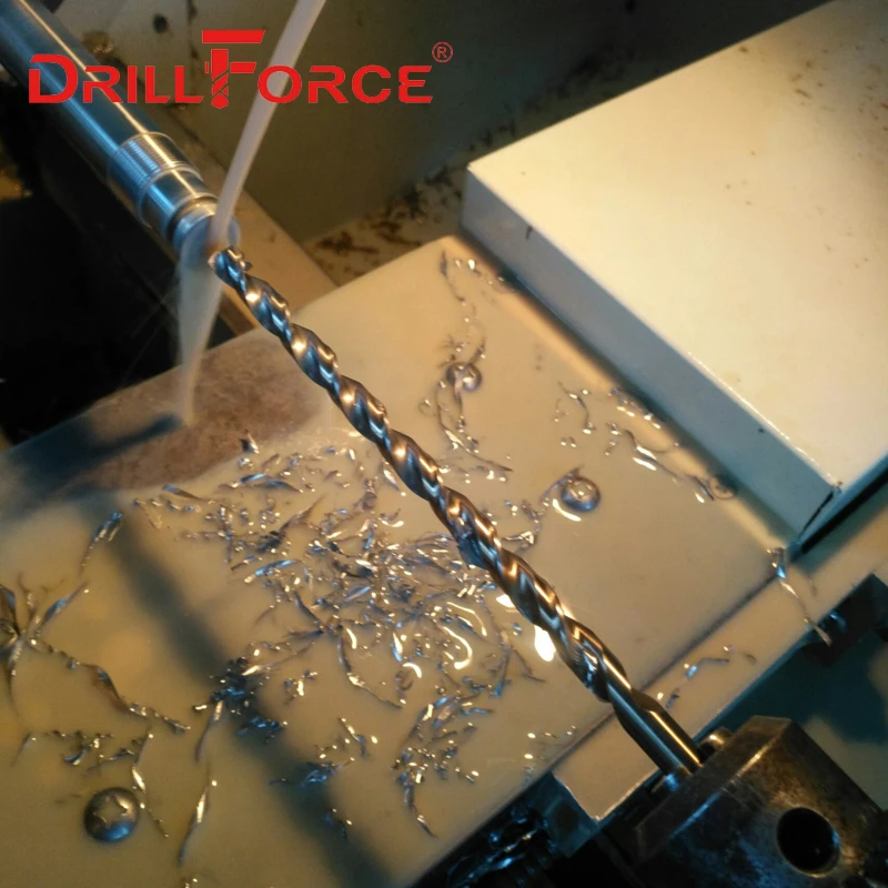 Drillforce 5PCS 3mm-10mm lungime burghie HSS M2 Parobolic Adâncime Găurire, Pentru prelucrarea Metalelor din Aliaj de Otel si Fonta 4