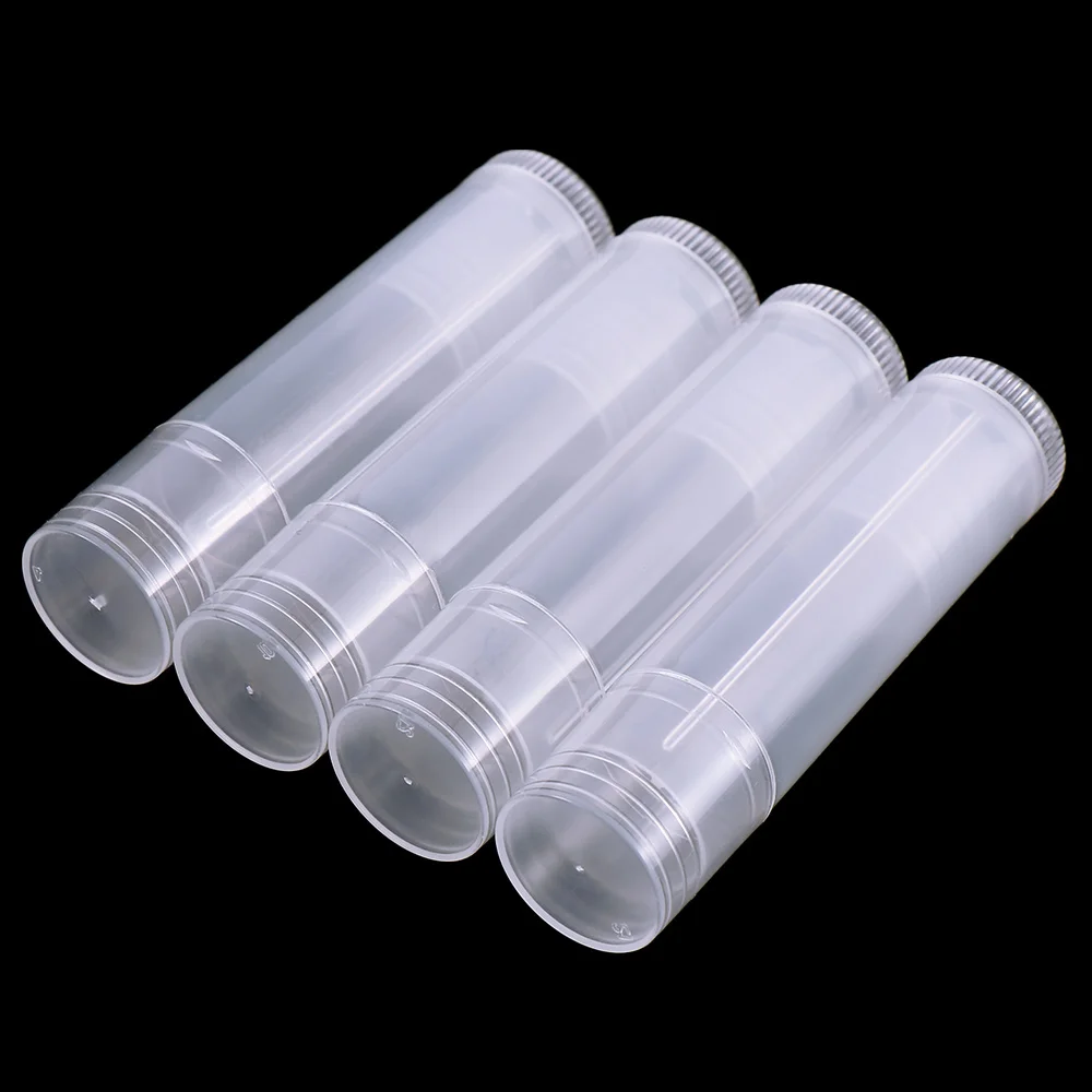 10buc Gol Reîncărcabile Transparent 5g Balsam de Buze Tuburi de Containere Cosmetice Ruj Sticle DIY Luciu de Buze Containere alcătuiesc Instrumente