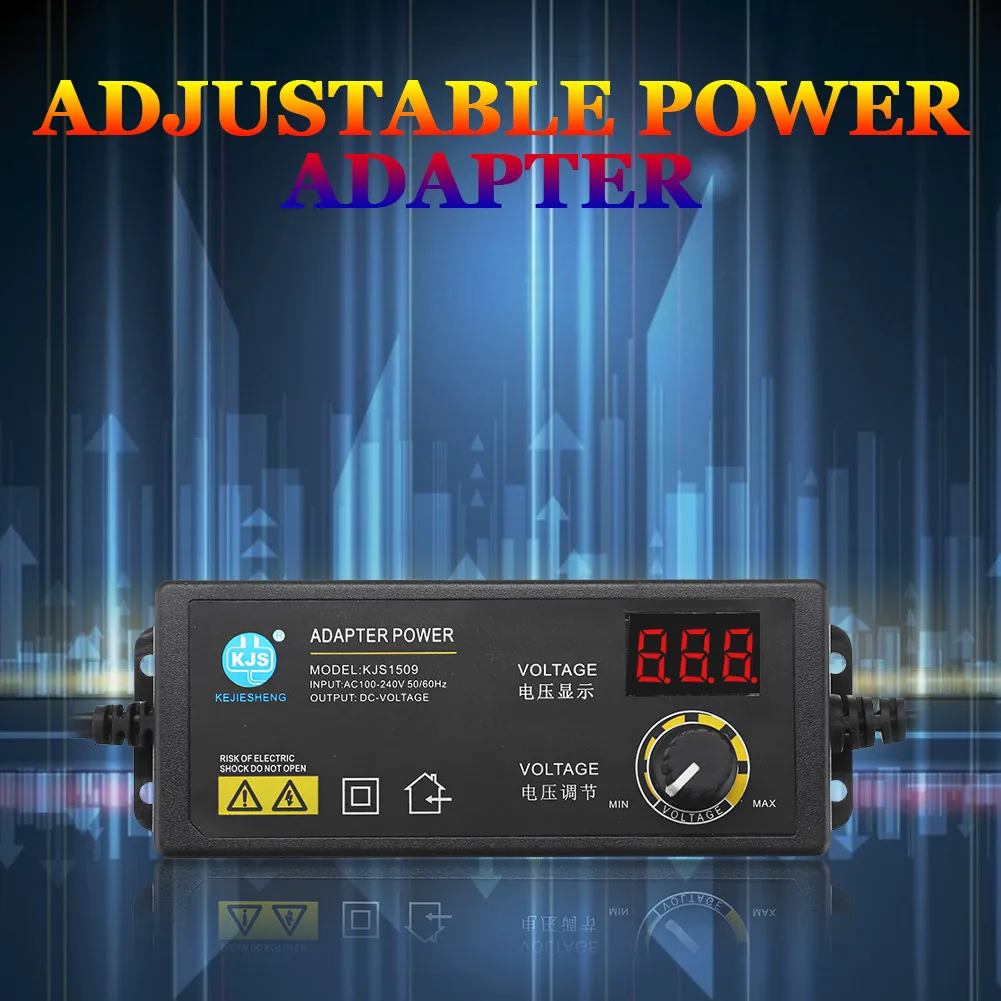 3-36V 60W Putere de Comutare Adaptor Reglabil de Tensiune cu LED-LCD Display Digital Ecran Tensiunii de Alimentare Adatpor 0