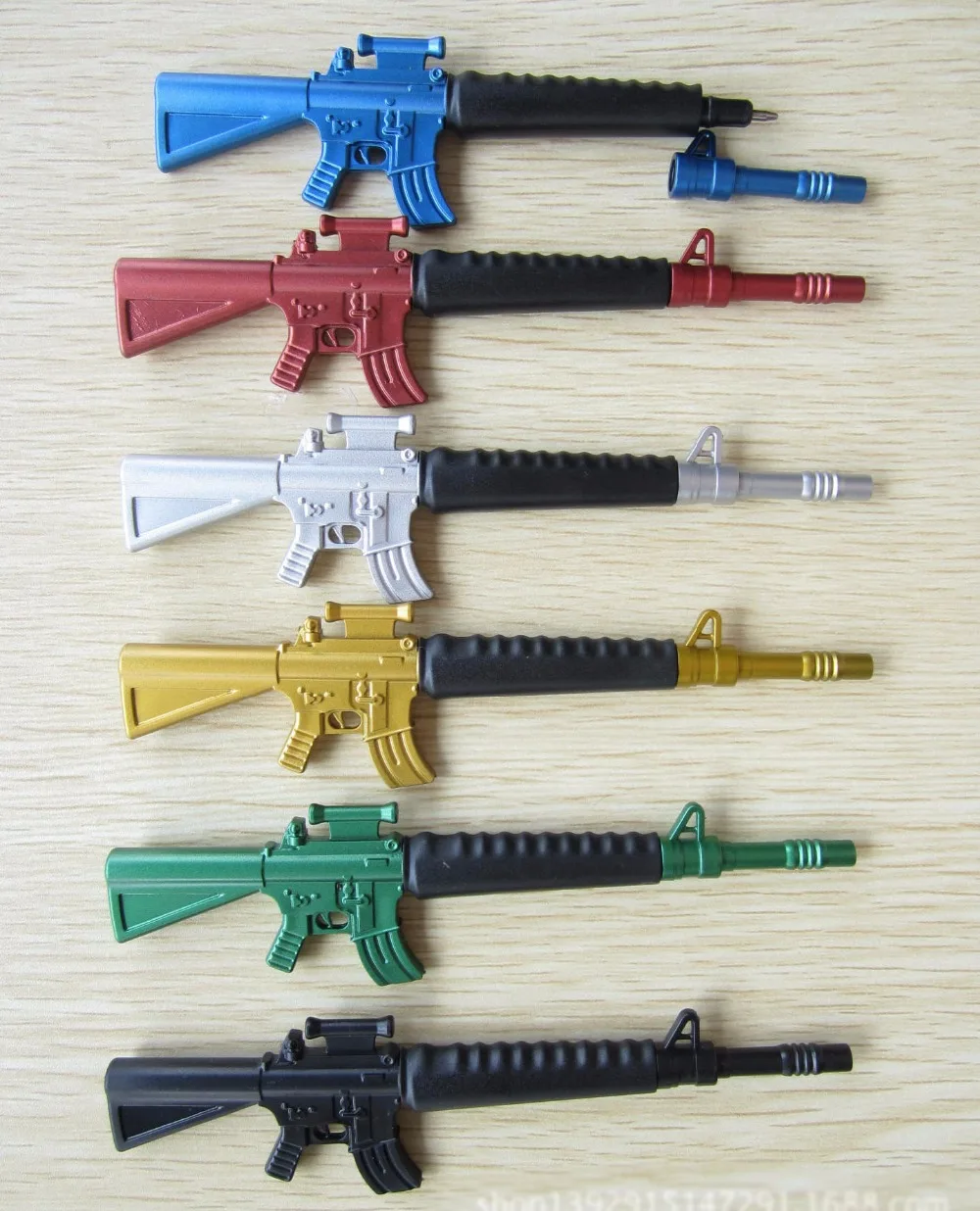 5pcs/lot Noutate pistol de jucărie pix ca scoala staționare , pistol mitralieră pen ca premiu pen pentru baieti 2