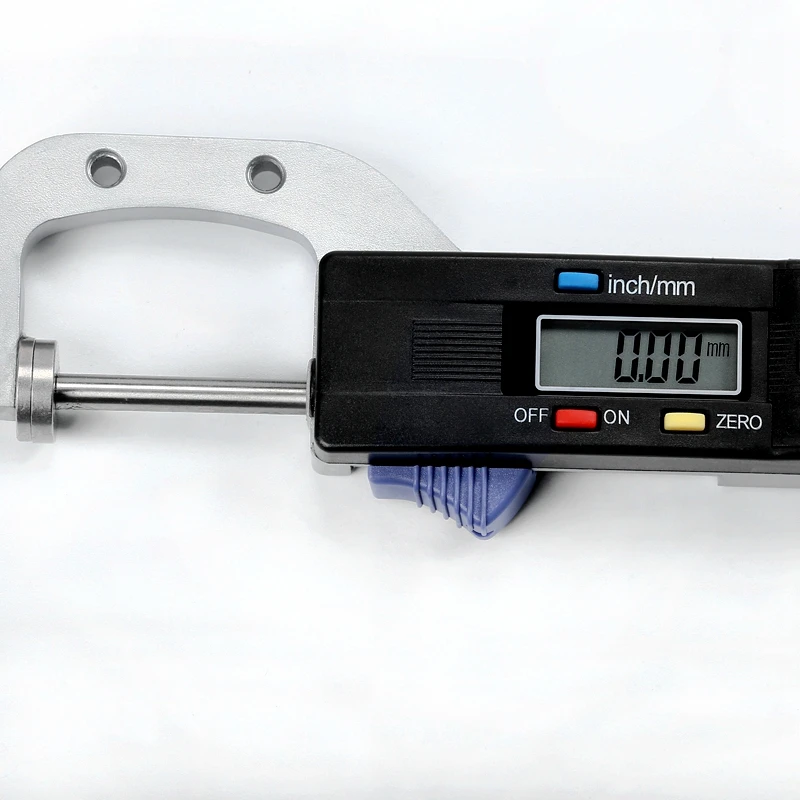 0-25.4 mm Digitale Orizontală Calibru de Grosime 0,01 mm Bijuterii Perla Conducător Rotunde de Metal cu Diametrul de Măsurare Grosime Pătrat Micrometru 0