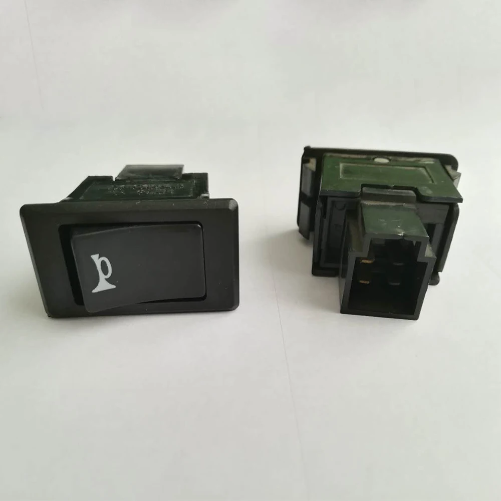 Alarma Comutator+Claxonului 4 Pini Comutator Basculant 39x23x39MM pentru Masina de Modificare, Socket opțional