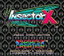 Insector x Cartuș Joc mai Nou de 16 biți Carte de Joc Pentru Sega Mega Drive / Genesis Sistem