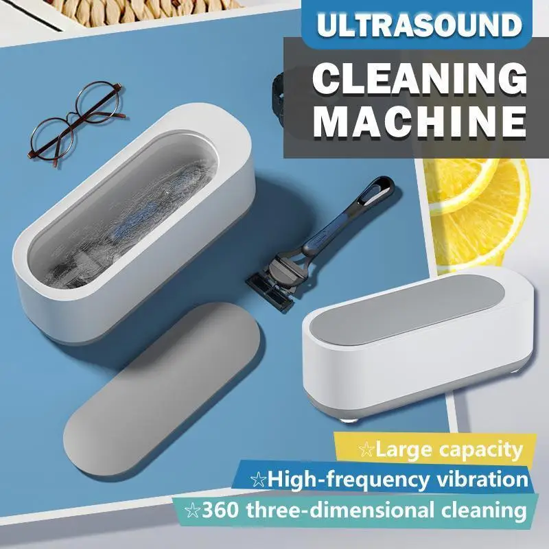 Ultrasunete de Curățare Mașină Ultrasonic Cleaner Baie pentru Piese de Bijuterii Ochelari de Manichiura Pietre Freze Dentare de Ras Perie 1