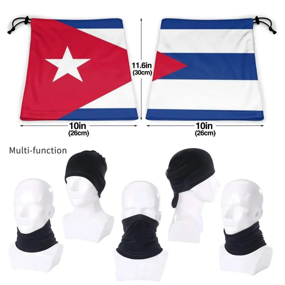 Steagul Cubei Batic Eșarfă Masca Eșarfe Gât Mai Cald Pălării Steagul Cubei Steagul Cubanez Steagul Cubei Cubanez Shorlick