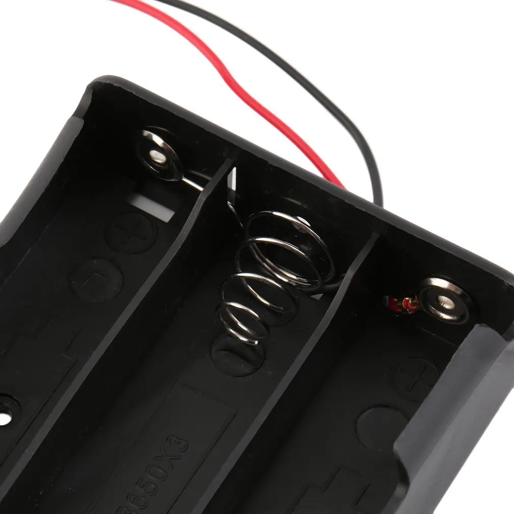 Plastic Baterie de Stocare de Caz Suport Pentru 3 BUC 18650 3.7 V Cu Sârmă Conduce Universal Baterii Protejarea Cutie 3