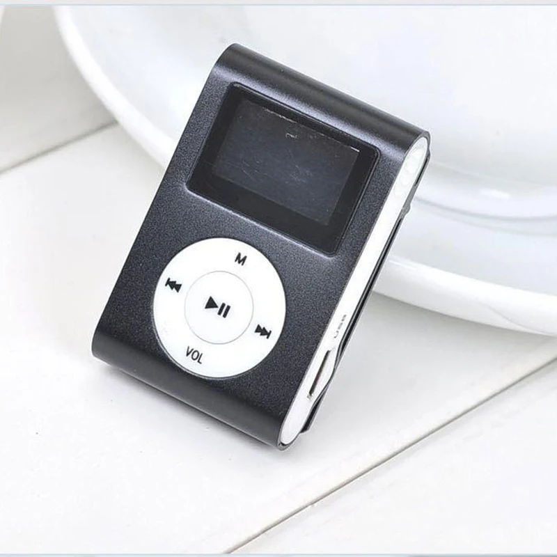 Mini Practice MP3 player Portabil Clip Micro Ecran LCD de Muzică mass-Media de Moda Sport Music Player Music Player MP3 Walkman