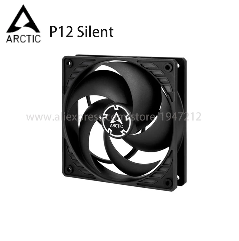 ARCTIC P12 12cm Silent PC Caz de Răcire Ventilator de 12mm CPU Cooler Ventilator Radiator FDB Rulment 3Pin interfață 1050RPM