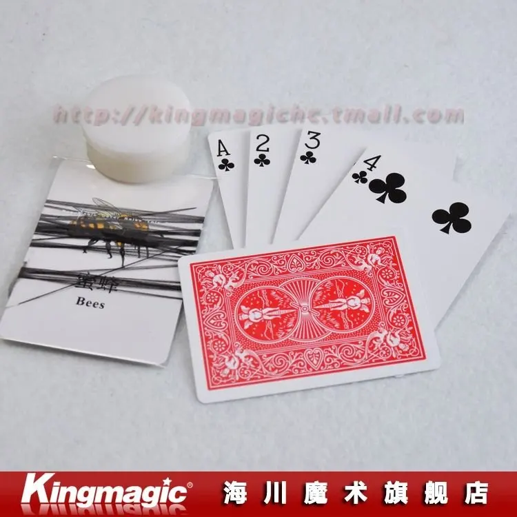 Colibri Card OZN Carte Plutitoare Card Magic Recuzita (linii ascunse+magic ceara+card) Transport Gratuit
