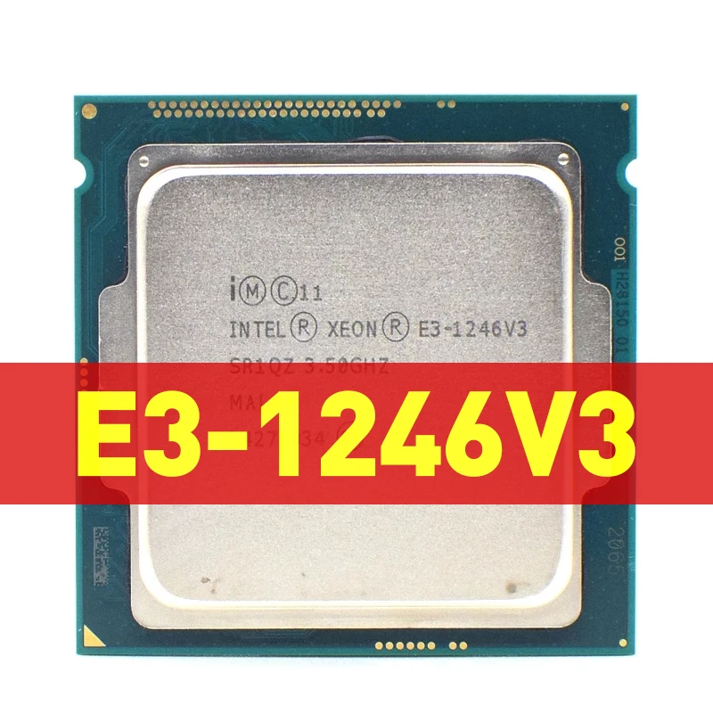 Intel Xeon E3-1246 v3 E3 1246v3 E3 1246 v3 3.5 GHz Quad-Core de Opt Thread 84W CPU Procesor LGA 1150