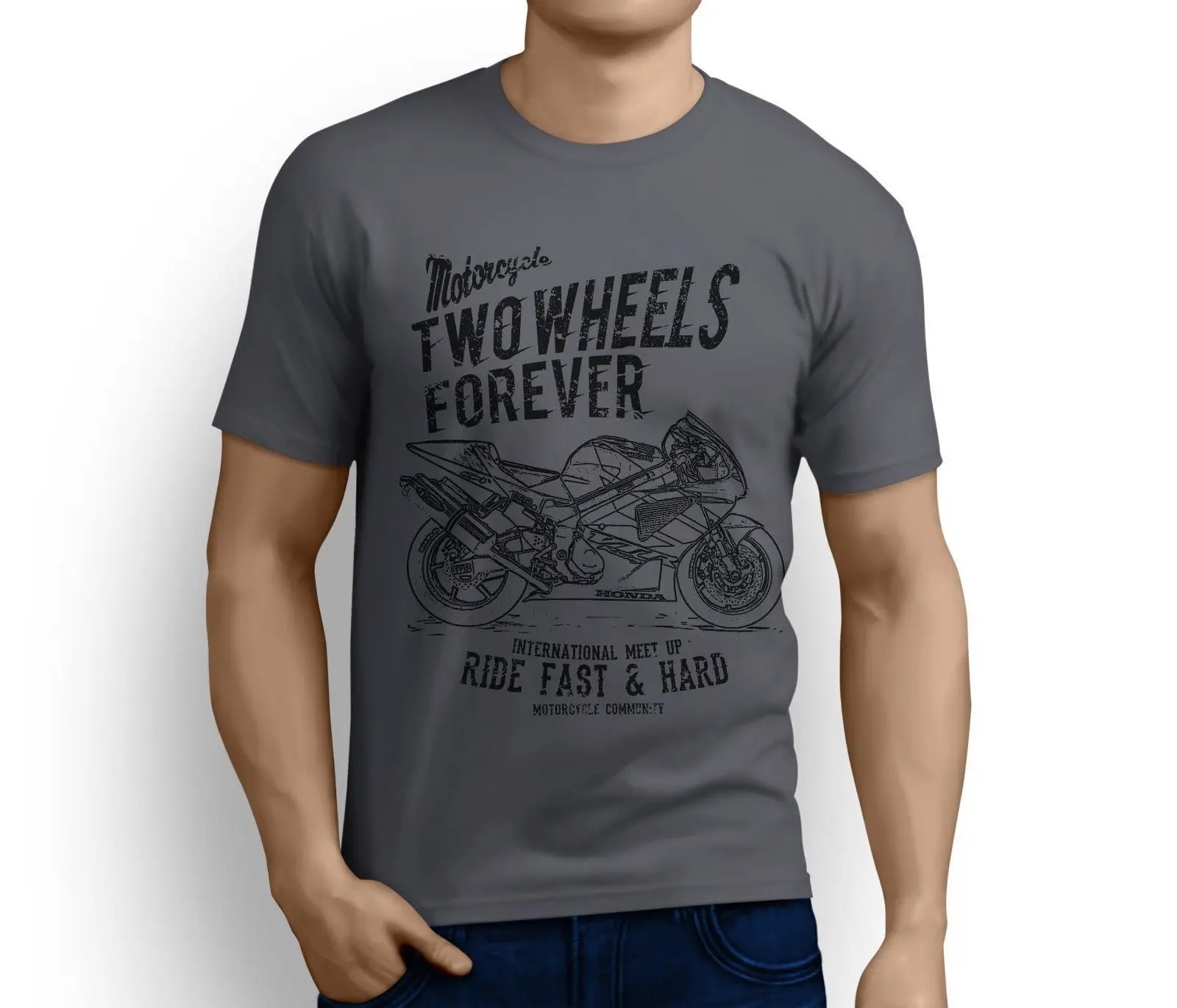2019 mai Nou Moda JJapan Motocicleta VTR 1000 SP1 Inspirat Motocicleta Fan Art Unisex T-Shirt