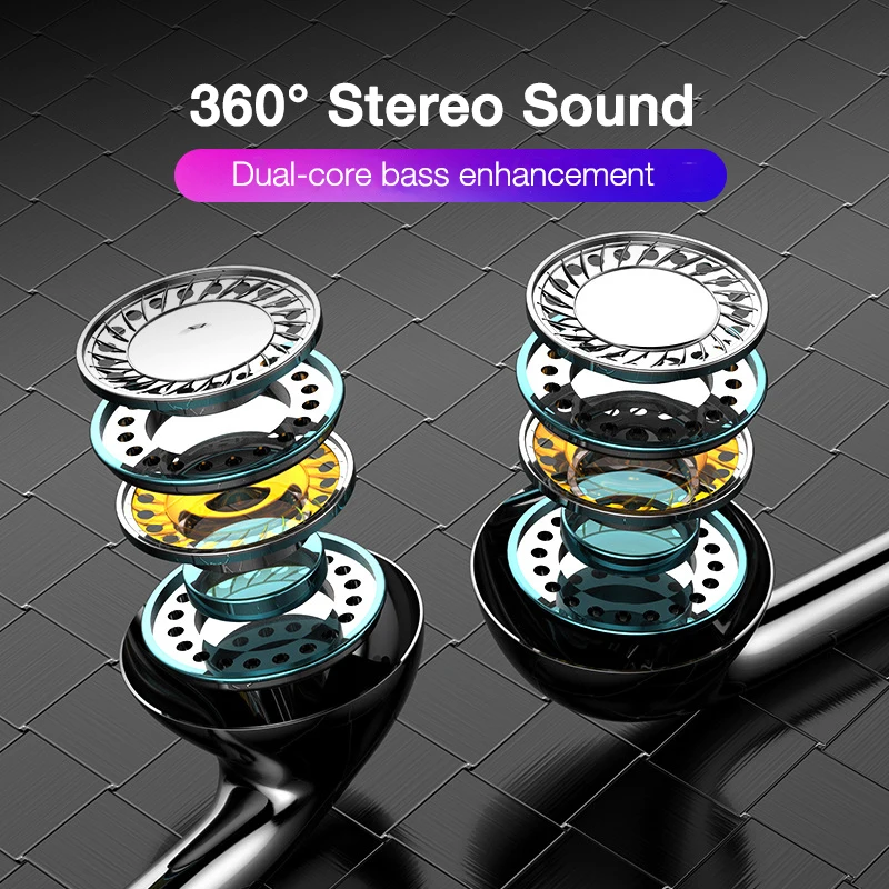 3.5 mm cu Fir Căști Cu Bass Căști Stereo pentru Căști Muzică Sport Jocuri cu Cască Cu microfon Pentru Xiaomi Android IPhone Căști 0