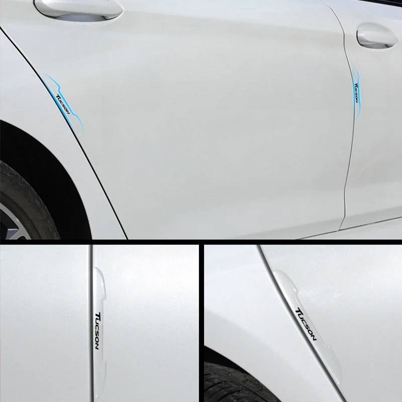 Ușa de la mașină anti-coliziune benzi decor modificare Pentru Hyundai TUCSON Accesorii Auto Styling 3