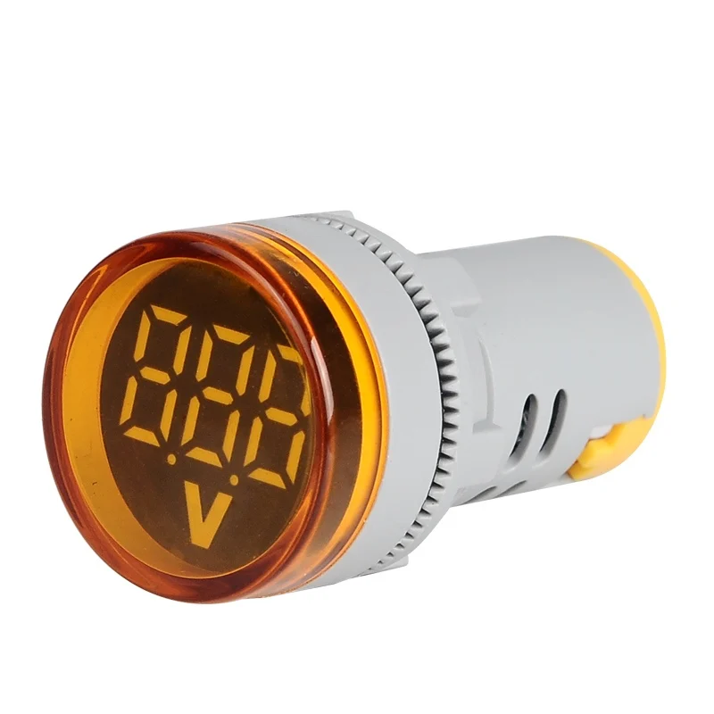 22mm LED Digital Display Indicator Volt Voltage Meter Indicator Lampă de Semnalizare Voltmetru Lumini Tester Combo de Măsurare 60-500V AC