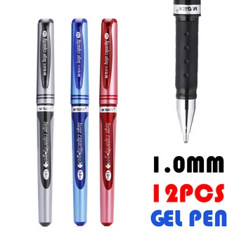 12buc/set 0.5 mm Albastru Negru Rosu Pix cu Gel care poate fi ștearsă Refill Rod Erasable Pen Lavabil Mâner Școală, Scris de Papetărie Gel Ink Pen