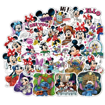 50 80BUC Disney Mickey Mouse Autocolant nu repeta desene animate pentru copii autocolante trage bar cutie de chitara personalizate graffiti autocolante 0