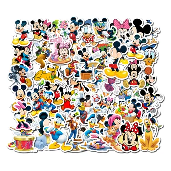 50 80BUC Disney Mickey Mouse Autocolant nu repeta desene animate pentru copii autocolante trage bar cutie de chitara personalizate graffiti autocolante 2