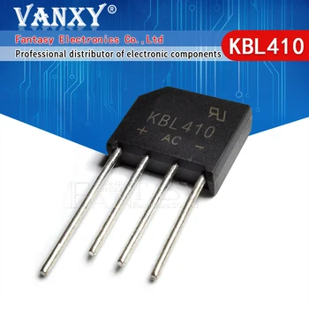 5PCS KBL410 KBL-410 4A 1000V Faze Unice punte Diode redresoare KBL406 KBL610 KBL608