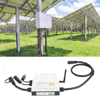 600W 700W Grid Tie Micro Invertor Solar MPPT Impermeabil Inversor DC18V-50V PV de Intrare AC120V/220V Undă Sinusoidală Pură Acasă Solare