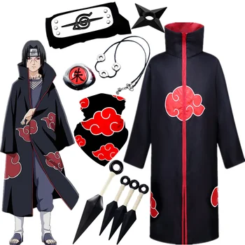 Akatsuki Namikaze Minato Anime Costum Cosplay Accesorii Ninja Itachi benzi Desenate Bentita Kunai Prop Copii Adulți Halloween pentru Cadou 0