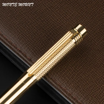 Brand de lux model de Aur linie de Afaceri Pen Mediu Peniță Rollerball Pen birou Rechizite de metal ball pen