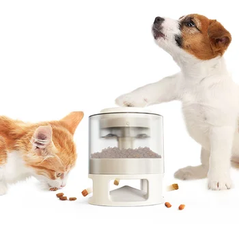 Câinele și Pisica Lent Alimentator Trata Puzzle Jucărie de Animale de companie pentru IQ de Formare Lent Alimentator si o Alimentatie Sanatoasa Alimente Catapulta Feeder