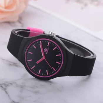 Doamnelor Solid Model de Ceas de mână Ceas Silicon Curea pentru Femei de Moda Ceasuri Casual 2019 Ceas reloj mujer zegarek damski Q 0