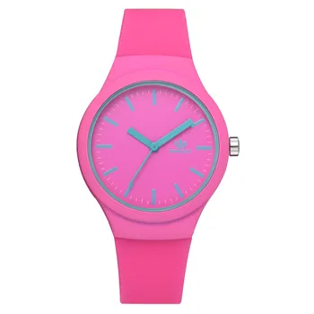Doamnelor Solid Model de Ceas de mână Ceas Silicon Curea pentru Femei de Moda Ceasuri Casual 2019 Ceas reloj mujer zegarek damski Q 3