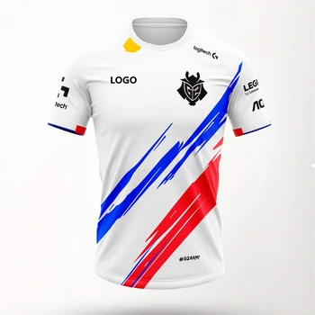 G2 Echipa T-Shirt, 3d Imprimate T-Shirt de Vară Joc League Of Legends Cămașă de Uniformă, 2021 Unisex G2 Echipa de Club Spectator T-Shirt