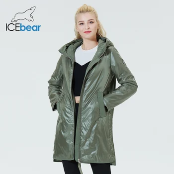 ICEbear 2022 nouă primăvară femeie sacou casual la modă de îmbrăcăminte pentru femei de înaltă calitate jacheta cu gluga GWC21088I 0