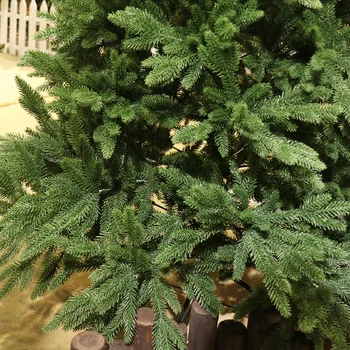 Imitație Pom de Crăciun de 1,2-2,4 m de Crăciun decorare copac de PE pomul de Crăciun ace de pin, brad de Craciun decor de crăciun