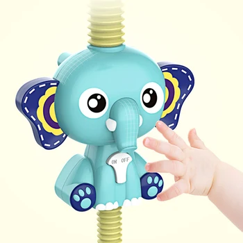 Jucarii De Baie Baby Joc De Apă Elefant Model Robinet De Duș De Apă Electric Spray Jucărie Pentru Copii De Înot Baie Jucarii Pentru Copii