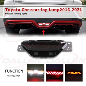 LED-uri auto de Frână Coada de Lumină LED-uri Bara Spate Lampa de Ceață DRL Lumina de Avertizare Pentru Toyota CHR C-HR 2017 2018 2019 2020 2021 Accesorii Auto