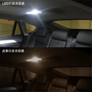 Led-uri auto de Interior Lumina 10buc T10-Bec pentru Porsche Panamera Misiunea Macan și Cayenne, 911