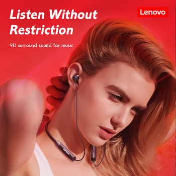 Lenovo HE05 Sport Bluetooth-compatibil cu Cască fără Fir Magnetic set de Căști cu fixare pe gât rezistent la apa IPX5 Căști cu Microfon