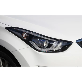 Mașina din Față Faruri cu Lentile de Înlocuire Capac Far Cap Lumina Lămpii Shell Acoperire pentru Hyundai Elantra 2012-2016 4