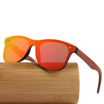 Nou Stil pentru Femei Barbati Polarizat ochelari de Soare din Lemn de Lux Brand de Primăvară Picior Protecție Uv400 Ochelari de Soare Nuante pentru Barbati Femei