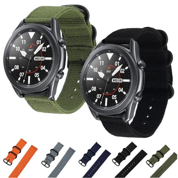 Noul Sport curea nailon curea de ceas Pentru Samsung Galaxy Watch 3 41mm 45mm Înlocuire Banda Curea Pentru Galaxy Watch3 Bratara Correa