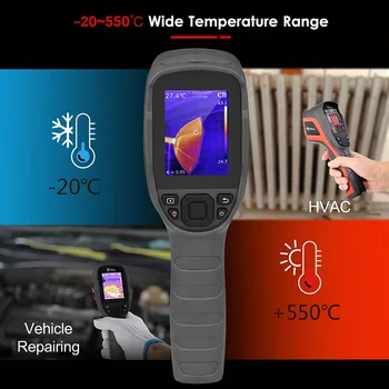 O-BF Industriale Cameră de termoviziune pentru Reparații 256*192 Pixeli Infraroșu Termica Casa de Detectare a Căldurii -20°C~550°C RX-680