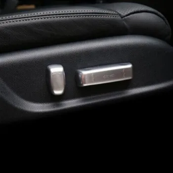 Pentru Honda CRV CR-V 2012 13 14 15 2016 Scaun Auto Ajustare de Control Comutator Buton Autocolant Garnitura Capac ABS Mat Accesorii 5pcs
