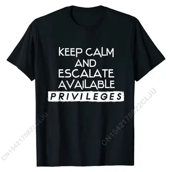 Securitatea Cibernetică Penetrare Tester Hacker T-Shirt Bumbac Om Tricouri Imprimate Topuri Tricou De Familie Amuzant