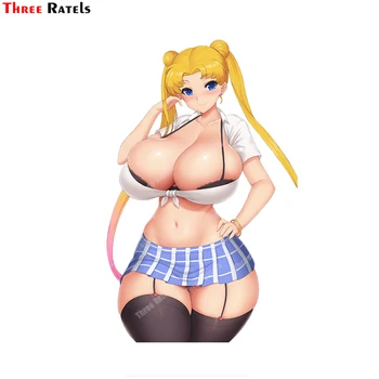 Trei Ratels B751 Dor De Luna Fata Anime Personalizate Anti Scratch Film Anime Sexy Fata Laptop, Frigider Decor Autocolante Și D