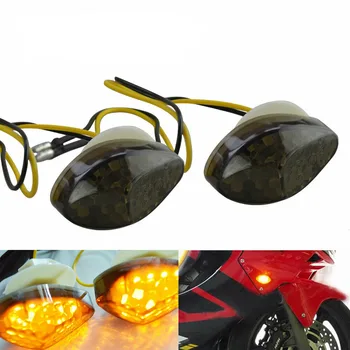 Universal 2 buc Motocicleta Led-uri de Semnalizare Indicator Lumina Becului Lămpii de Semnalizare lumini de semnalizare Pentru Honda CBR 600RR 1000RR 2004-2007 05 1
