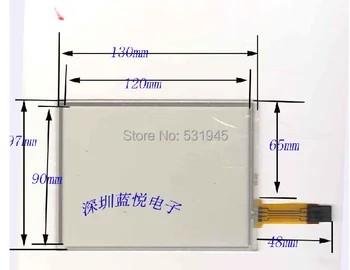 ZhiYuSun 5.8 linie rezistor Ecran Tactil de mână 130 *96mm